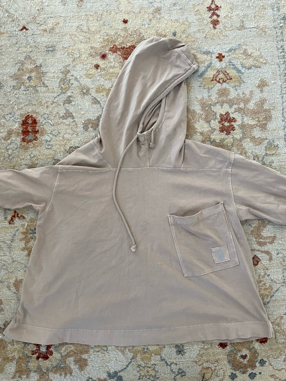 FP Movement by Free People Oversized Taupe Hoodie